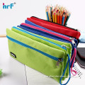 2015 New 3 in 1 canvas pencil case for school with large capacity